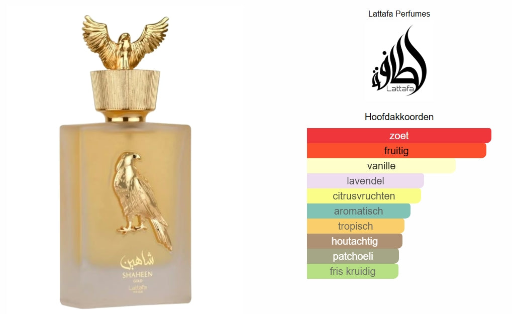 Lattafa shaheen gold