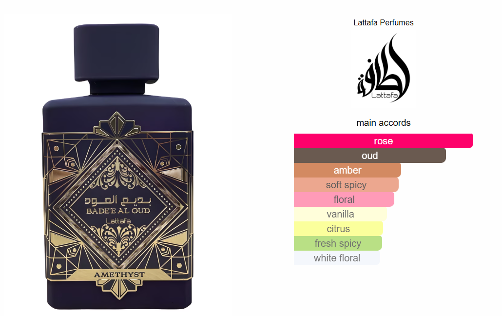 Badee al oud amethyst